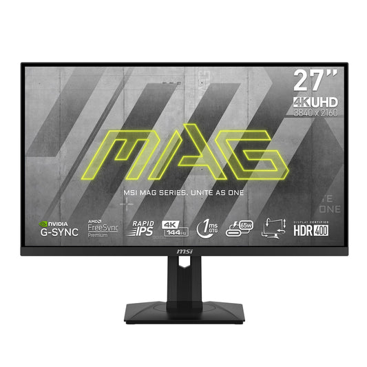 - MSI MAG 274UPF | 27 Inch UHD Esports Gaming Monitor | 3840 x 2160 IPS Panel | 144 Hz / 1ms -