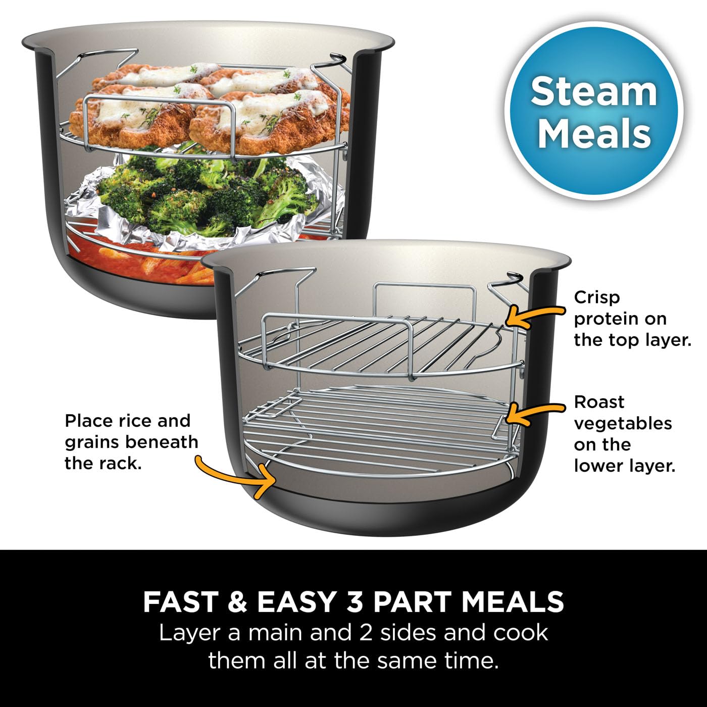 - Ninja Foodi MAX 14-in-1 SmartLid Multi Cooker | 7.5L Electric Pressure Cooker & Air Fryer -