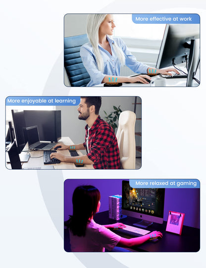 - VAYDEER Keyboard and Mouse Wrist Rest -