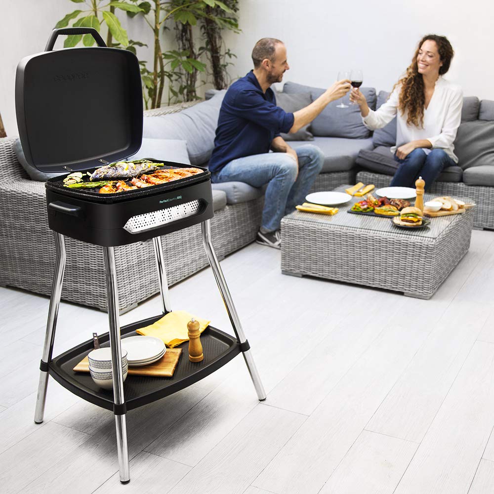 Cecotec PerfectCountry BBQ Barbecue Electric with 2000 W of Power and Coating RockStone