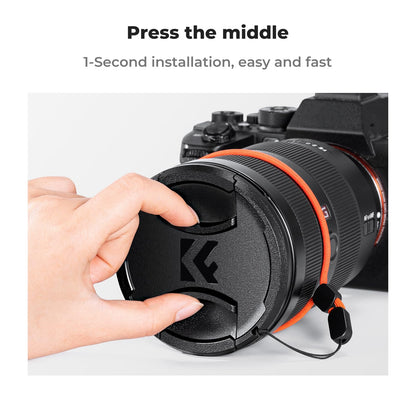 - K&F Concept 52mm Variable ND2-400 Filter | Lens Cap | Cleaning Cloth | Slim ND for Camera Lens -