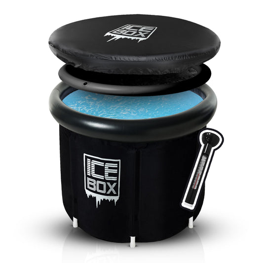 - IceBox | Ice Bath Tub Outdoor | Lid | 320L Cold Water Therapy Tub -