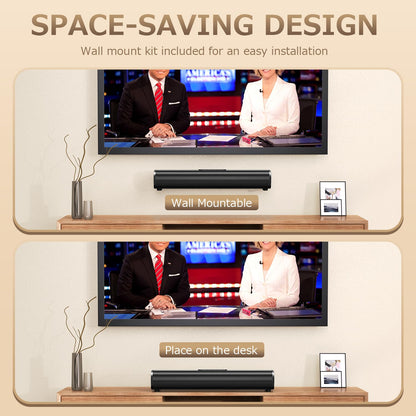 - EnjoyNest Sound Bars for TV | Soundbar with Bluetooth/Optical/AUX/HDMI ARC Connection -