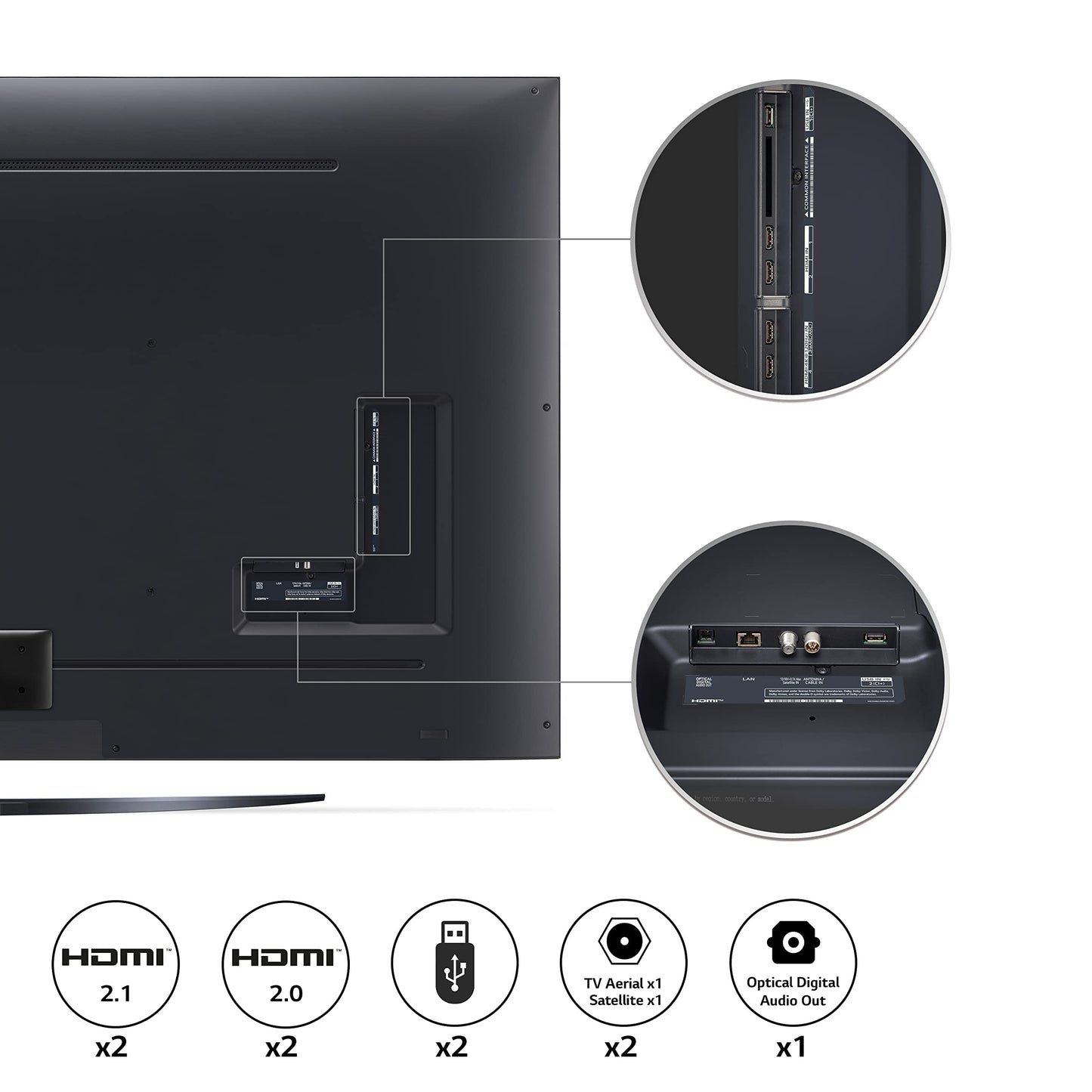- LG NanoCell NANO76 75" | 4K Smart TV -