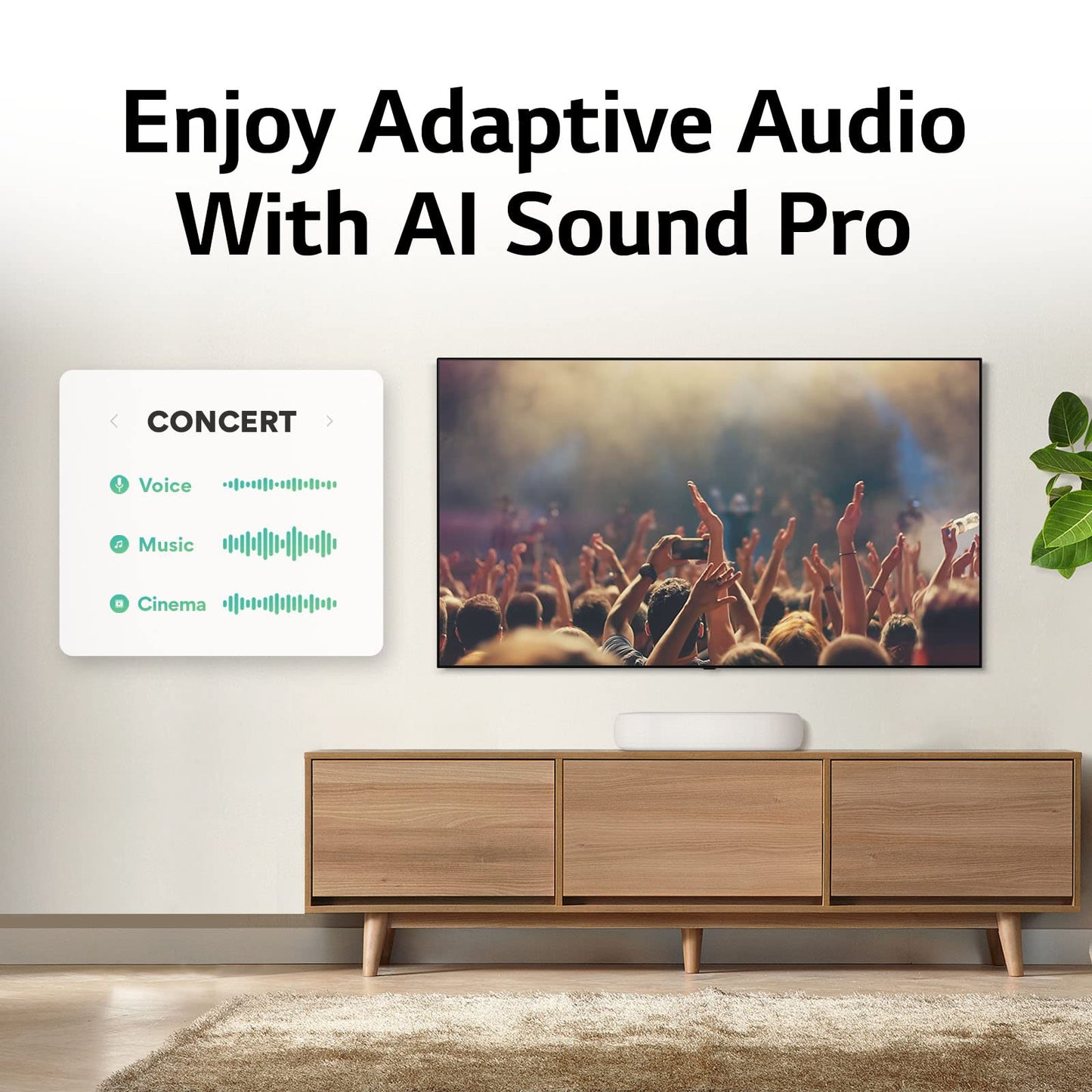 - LG Éclair QP5 3.1.2ch All New Look Dolby Atmos Compact Sound Bar | Subwoofer -