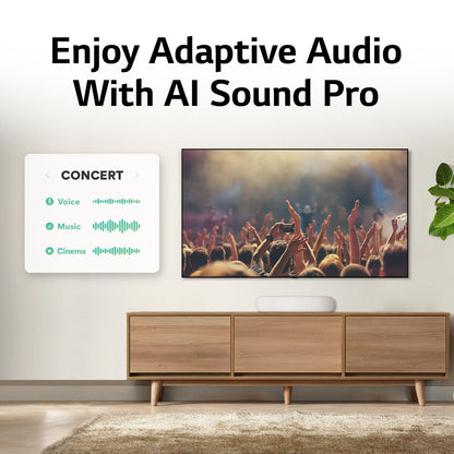 - LG Éclair QP5 3.1.2ch All New Look Dolby Atmos Compact Sound Bar | Subwoofer -