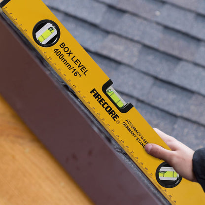 - Firecore Spirit Level Magnetic Torpedo Level 400mm | Small Spirit Level -