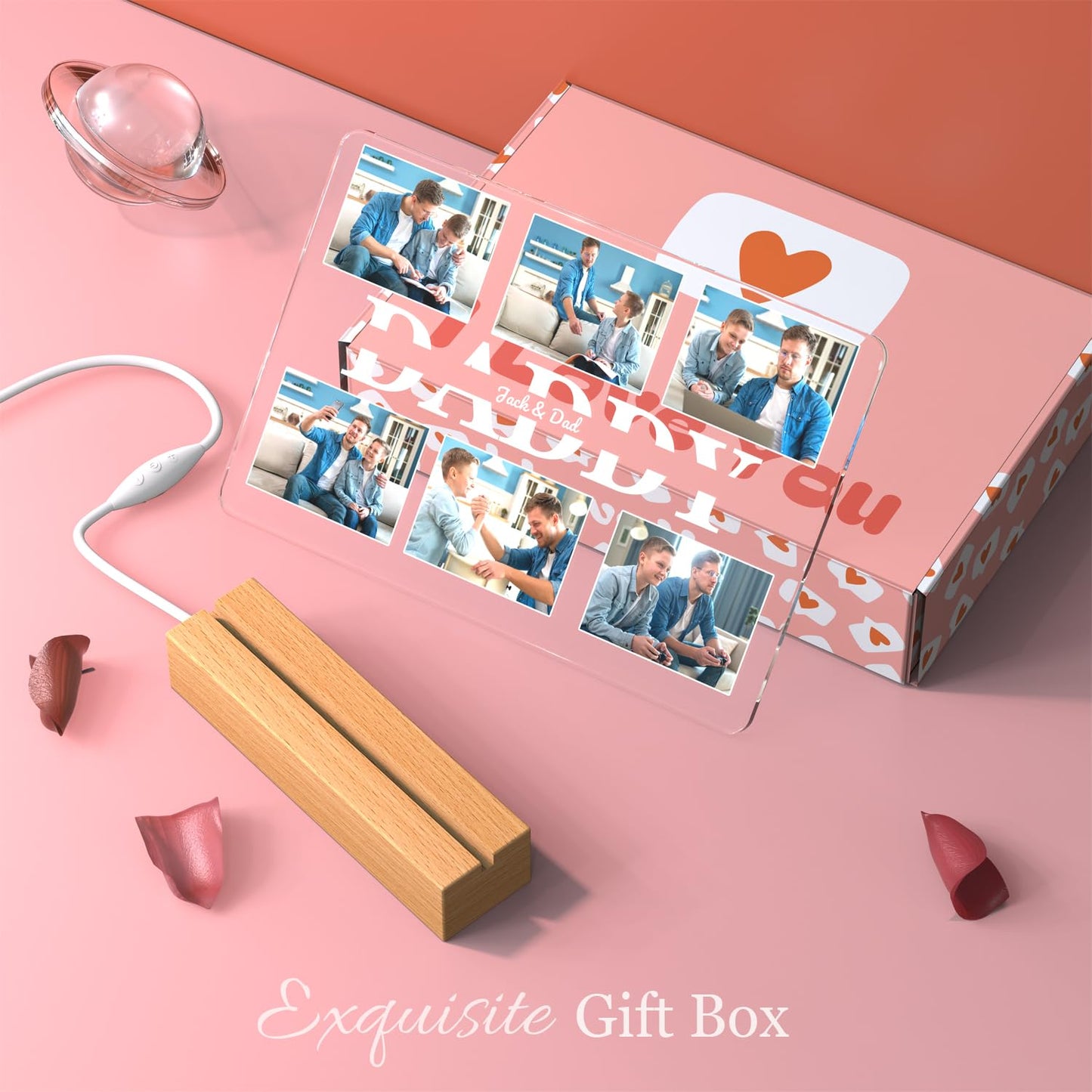 - Personalised Gifts for Dad | Custom Picture Frame Album -