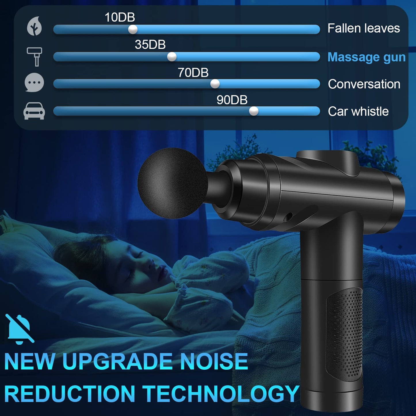 - Massage Gun Deep Tissue | Muscle Percussion Massager | 30 Speeds -