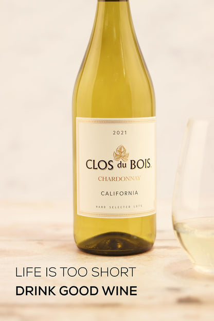 Clos du Bois Chardonnay, Californian White Wine Case of 6 x 750ml