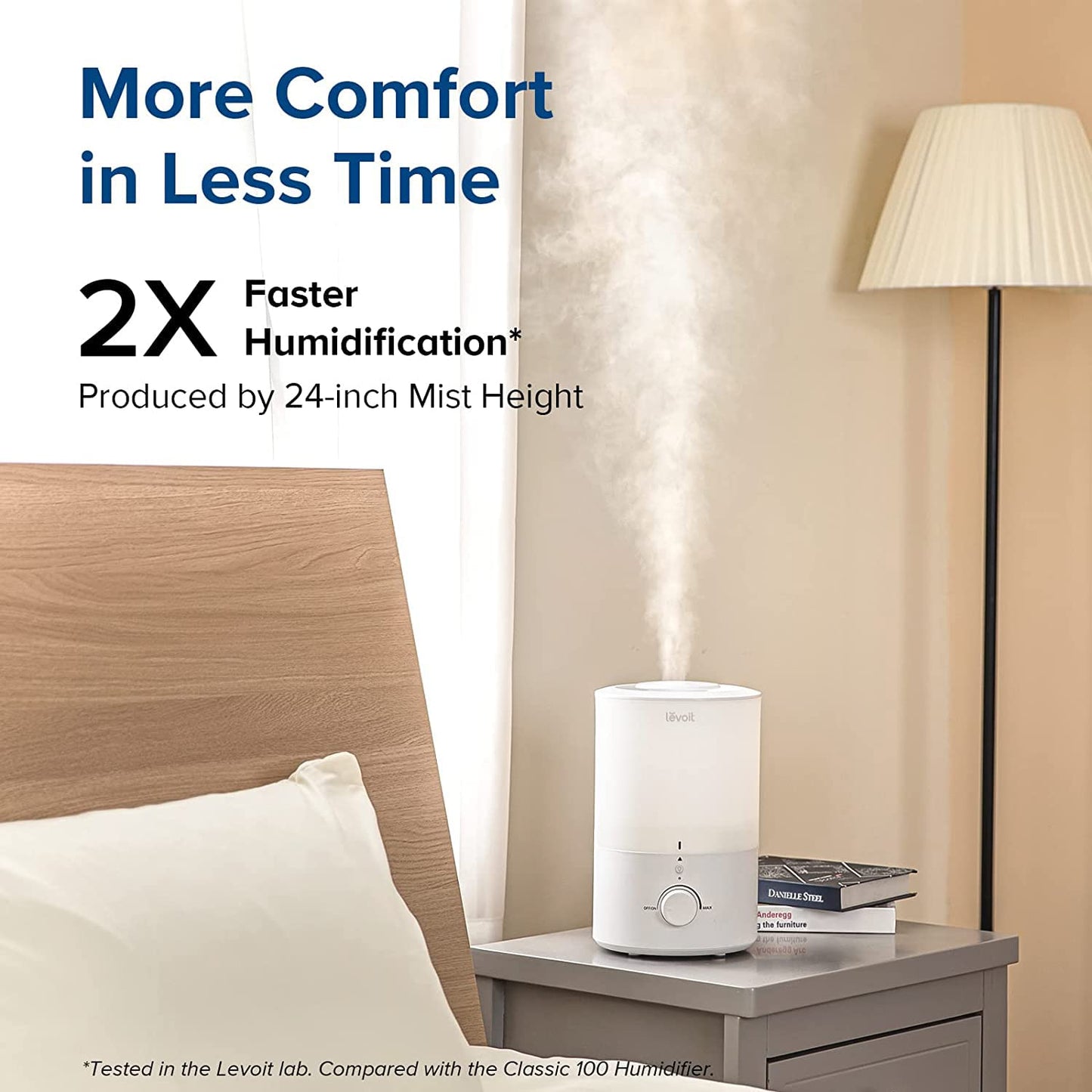- LEVOIT 3L Humidifier | Cool Mist Humidifier for Home -
