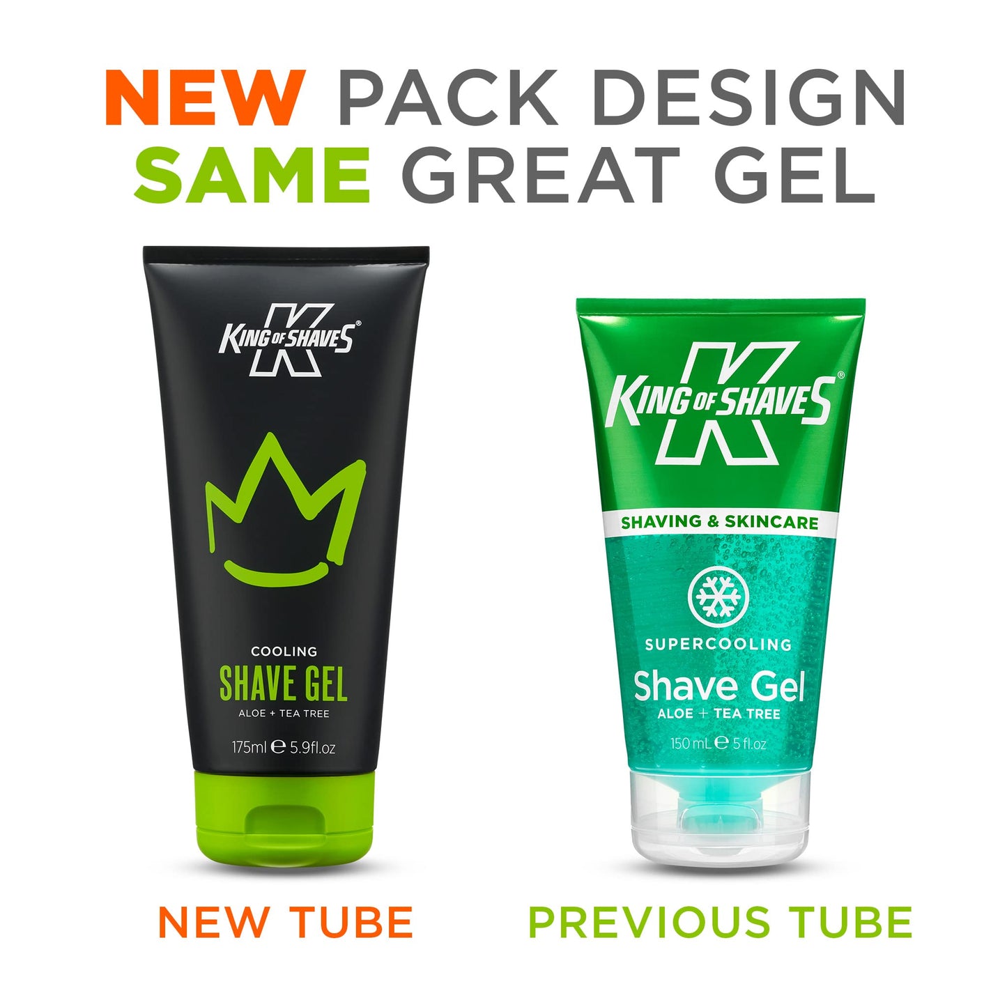 - King of Shaves Cooling Low Foam Shaving Gel | Aloe Vera Formula for A Refreshing and Precise Shave -