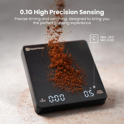 - Mini Coffee Scale with Timer |  Maestri House Espresso Scale | 2kg/0.1g Accurate Rechargeable Scale -