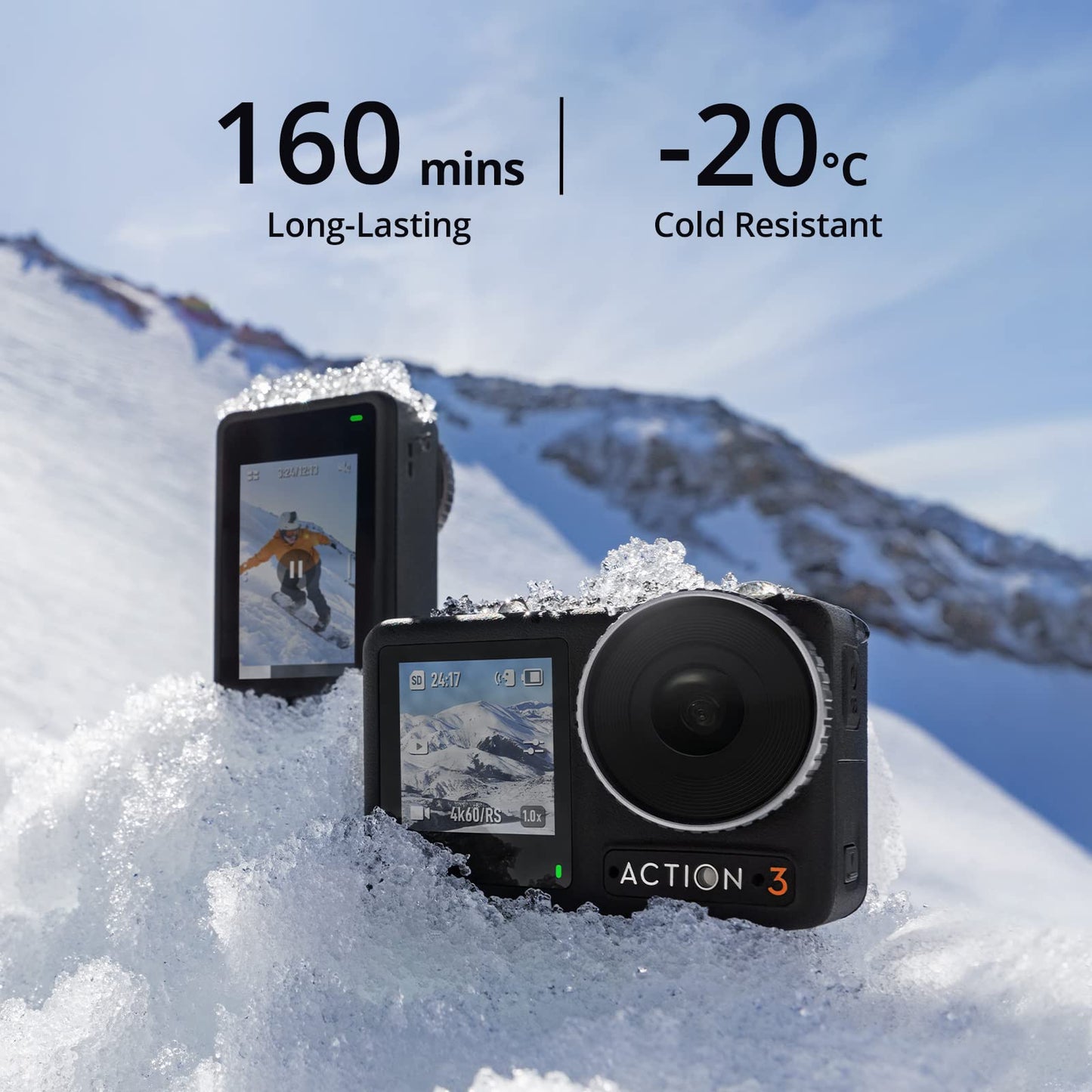 - DJI Osmo Action 3 Standard Combo | Waterproof Action Camera | 4K HDR & Super-Wide FOV -