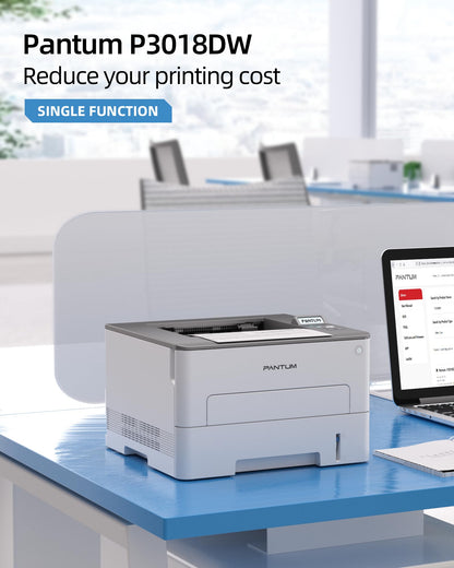 - Pantum P3018DW Wireless Laser Printer | Monochrome Auto Duplex Laser Printers -