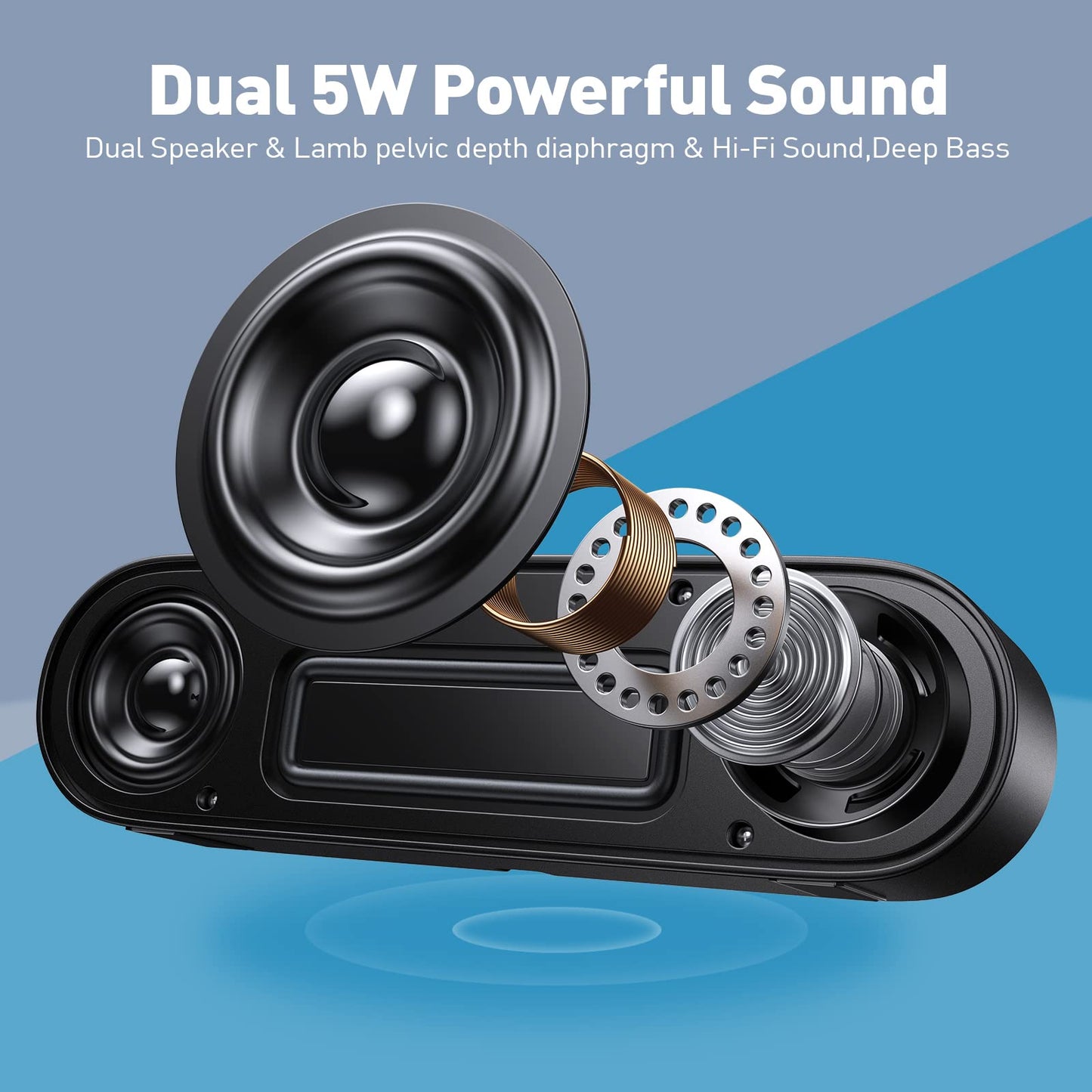 - YYV USB Computer Speaker, Portable PC Speaker for Desktop, Laptop,Notebook, Wired Mini Soundbar Speaker with Loud Volume
