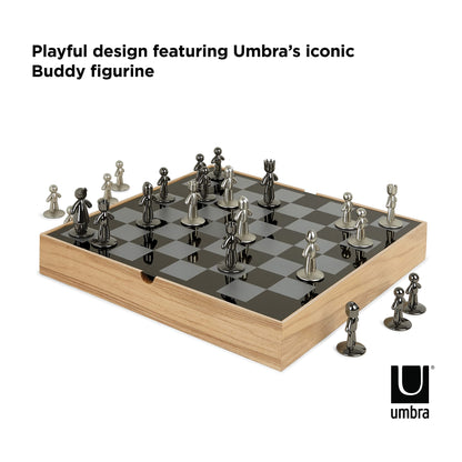 - Umbra Buddy Chess Set | Natural -