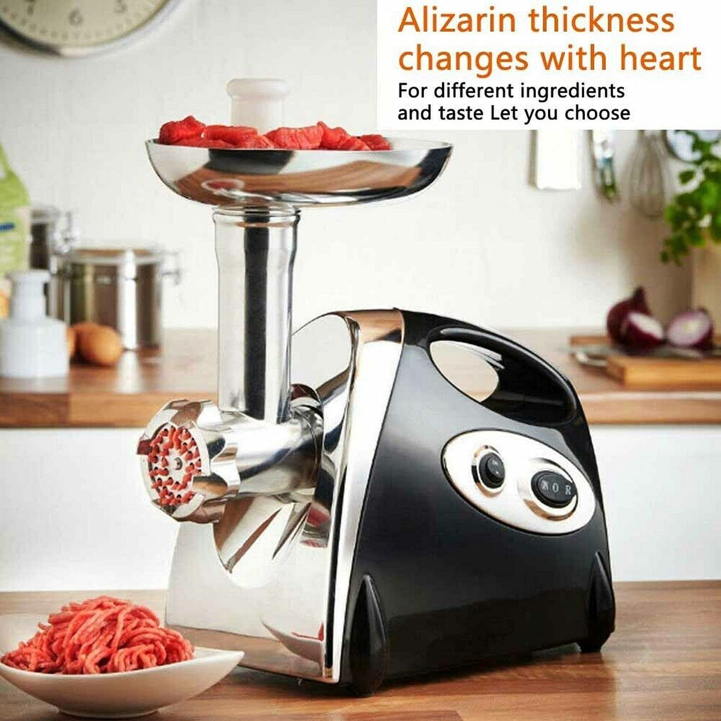 - Trintion Electric Meat Mincer Grinder | Food Grinding Mincing Machine | 2800W | Sausage Maker -