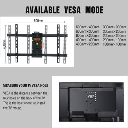 - FORGING MOUNT Long Reach TV Wall Bracket Corner TV Bracket Wall Mount for 32"-75" TVs 84cm of Smooth Extension Plus Swivel Tilt Full Motion Adjustable TV Mounting Bracket holds 45kg Max VESA 600X400mm -