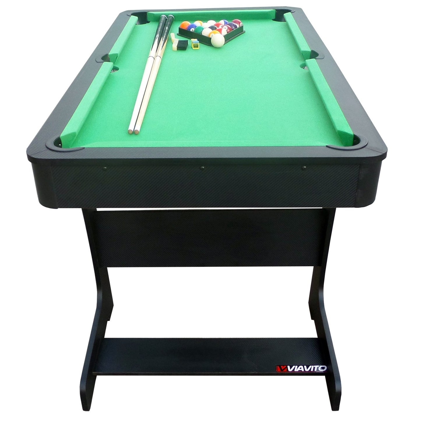 - VIAVITO PT100X 5ft Folding Pool Table -