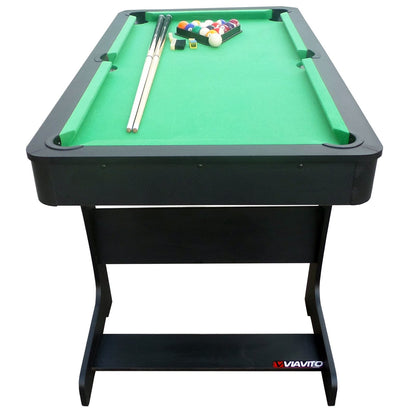 - VIAVITO PT100X 5ft Folding Pool Table -