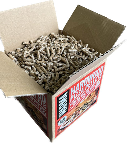 2.5kg Box Eco Premium Pizza Oven Wood Pellets 100% Natural Suitable for Ooni Uuni Ninja Nero Dellonda Outdoor Garden Cooking Pellet Operated Stoves Wood Fired Pizza Ovens & Grills (1 x Box of 2.5kg)