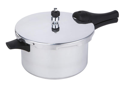 - Prestige Aluminium Pressure Cooker | 4L | Silver -