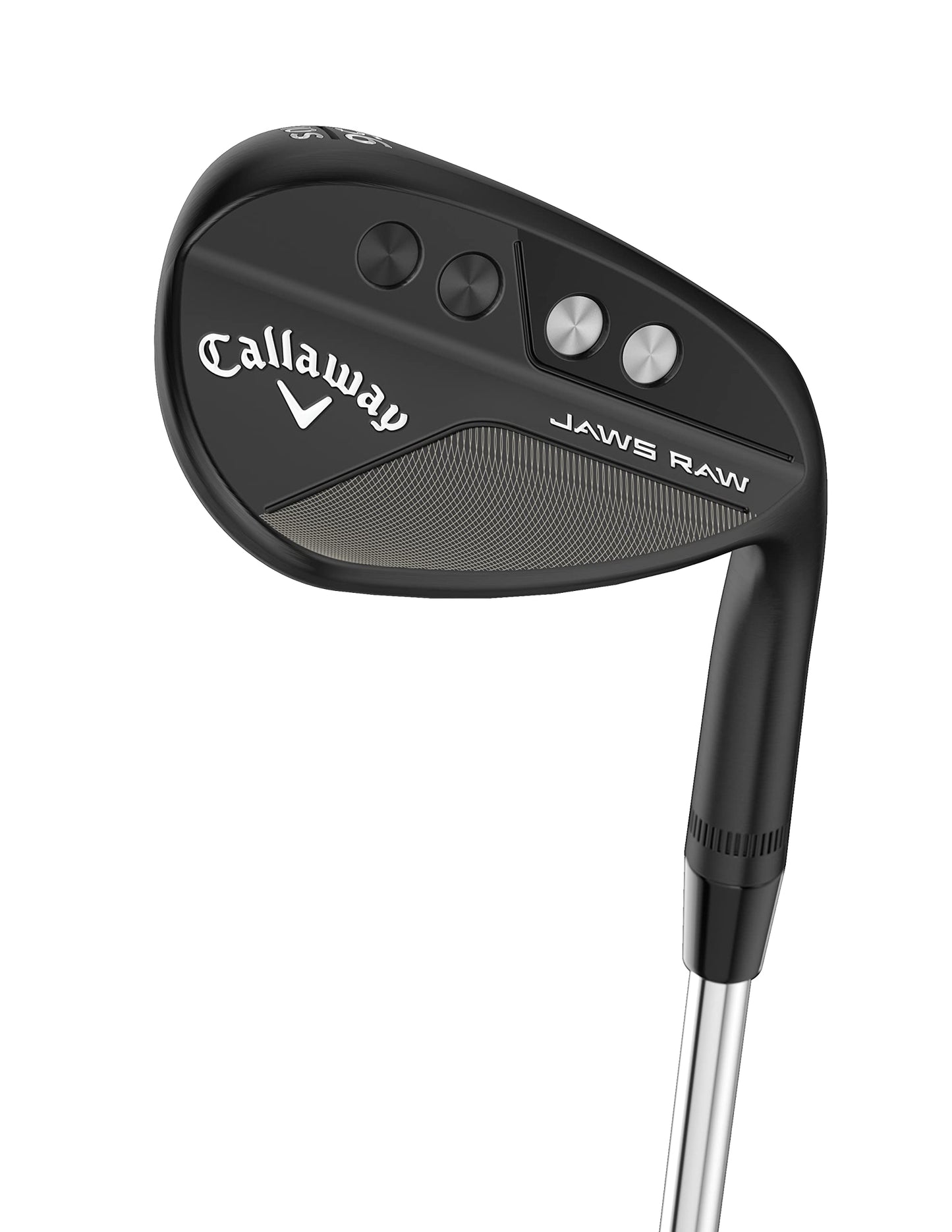 Callaway Golf Jaws Raw Wedge, Right Handed, Black Finish, 52 Degree, W Grind, Steel Shaft