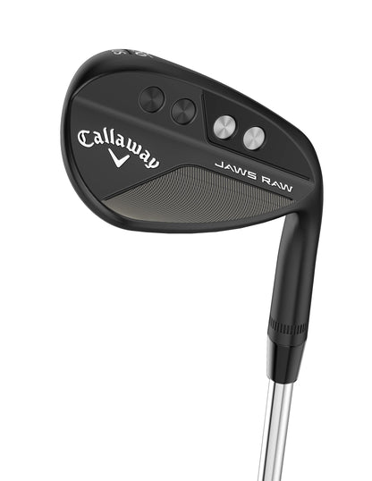 Callaway Golf Jaws Raw Wedge, Right Handed, Black Finish, 52 Degree, W Grind, Steel Shaft
