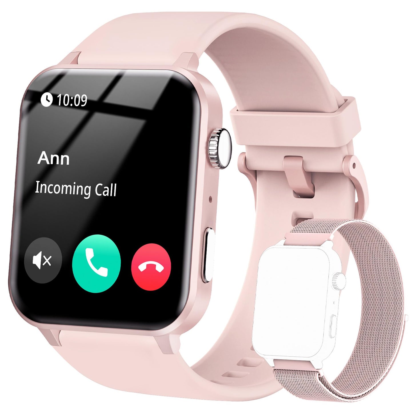 - IOWODO Smart Watch for Women | Voice Assistant Fitness Watch -