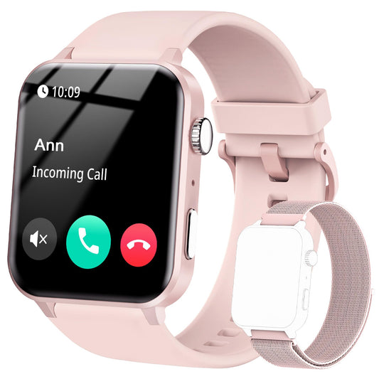 - IOWODO Smart Watch for Women | Voice Assistant Fitness Watch -