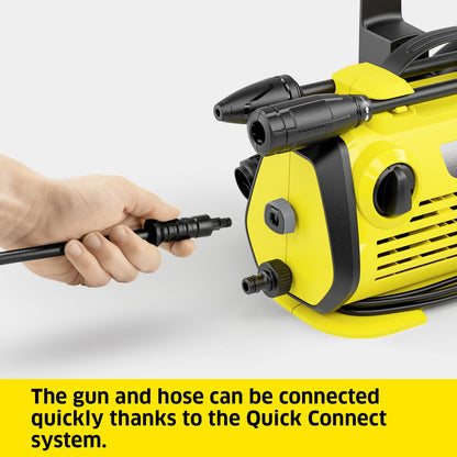 - Kärcher K 3 Horizontal Pressure Washer | High-Pressure Hose and Gun, Spray Lance, Dirt Blaster -
