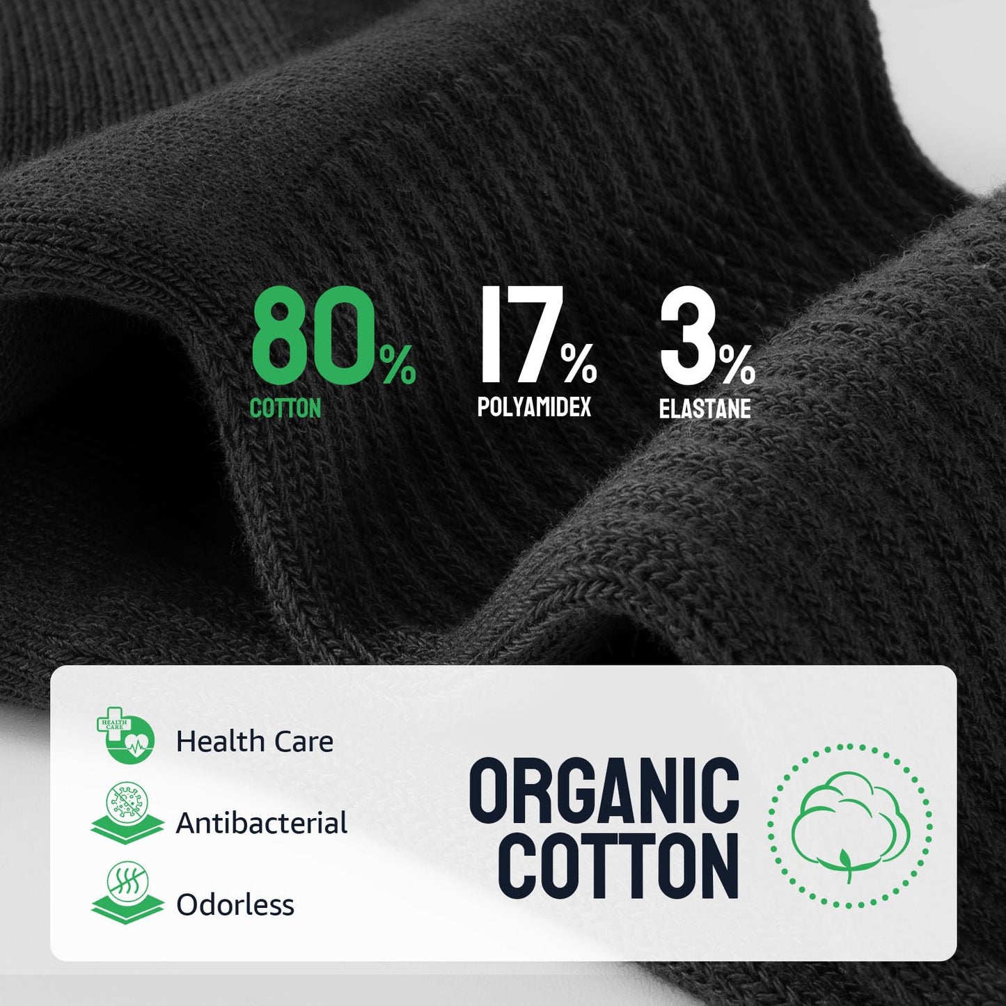 Alaplus Mens womens Socks 6 Pairs Wicking Breathable Cushion Comfortable Casual Crew Socks Outdoor Multipack Performance Hiking Trekking Walking Athletic Socks