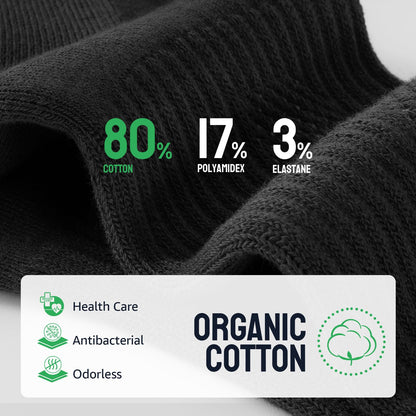 Alaplus Mens womens Socks 6 Pairs Wicking Breathable Cushion Comfortable Casual Crew Socks Outdoor Multipack Performance Hiking Trekking Walking Athletic Socks