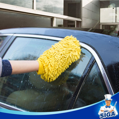- MR.SIGA Microfiber Car Wash Mitts -
