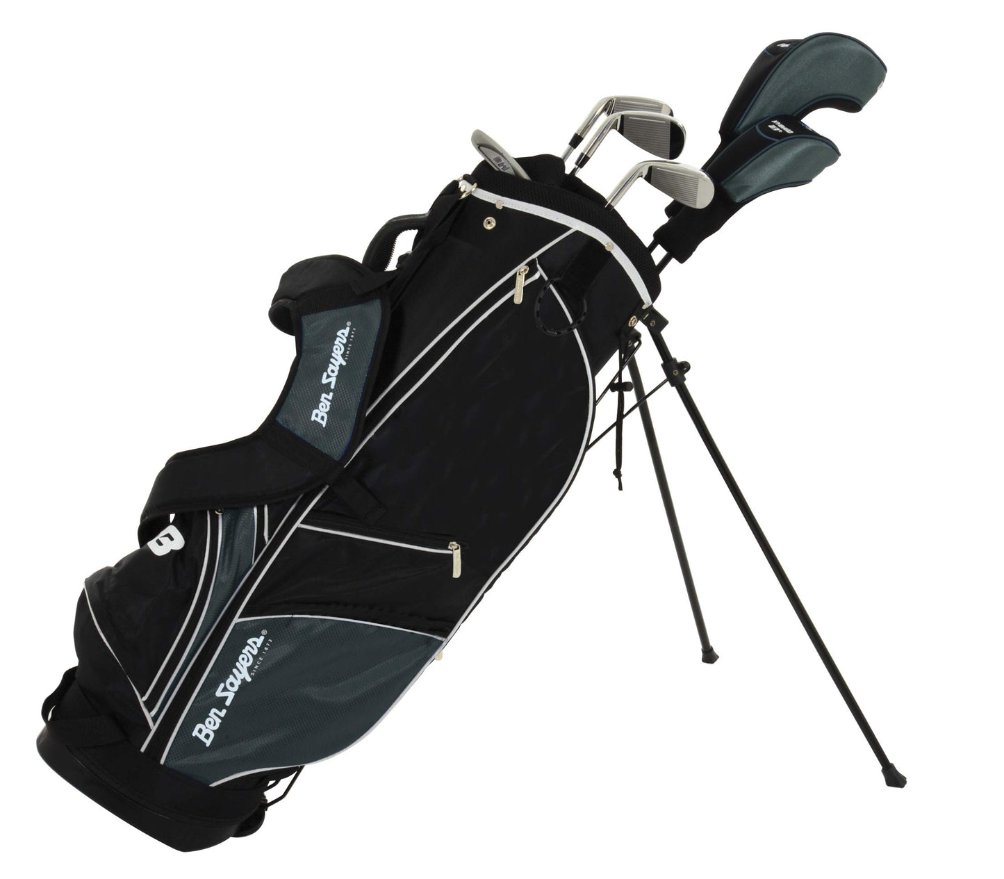 - M8 6-Club Package Set | Black (Stand Bag) Gr/St MRH -