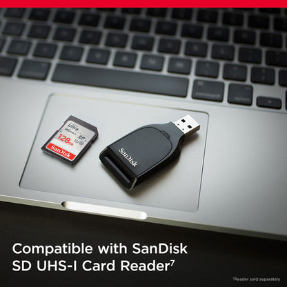 - SanDisk 128GB Ultra SDXC Card | SD Card |Memory Card With Up To 140 MB/s Read -