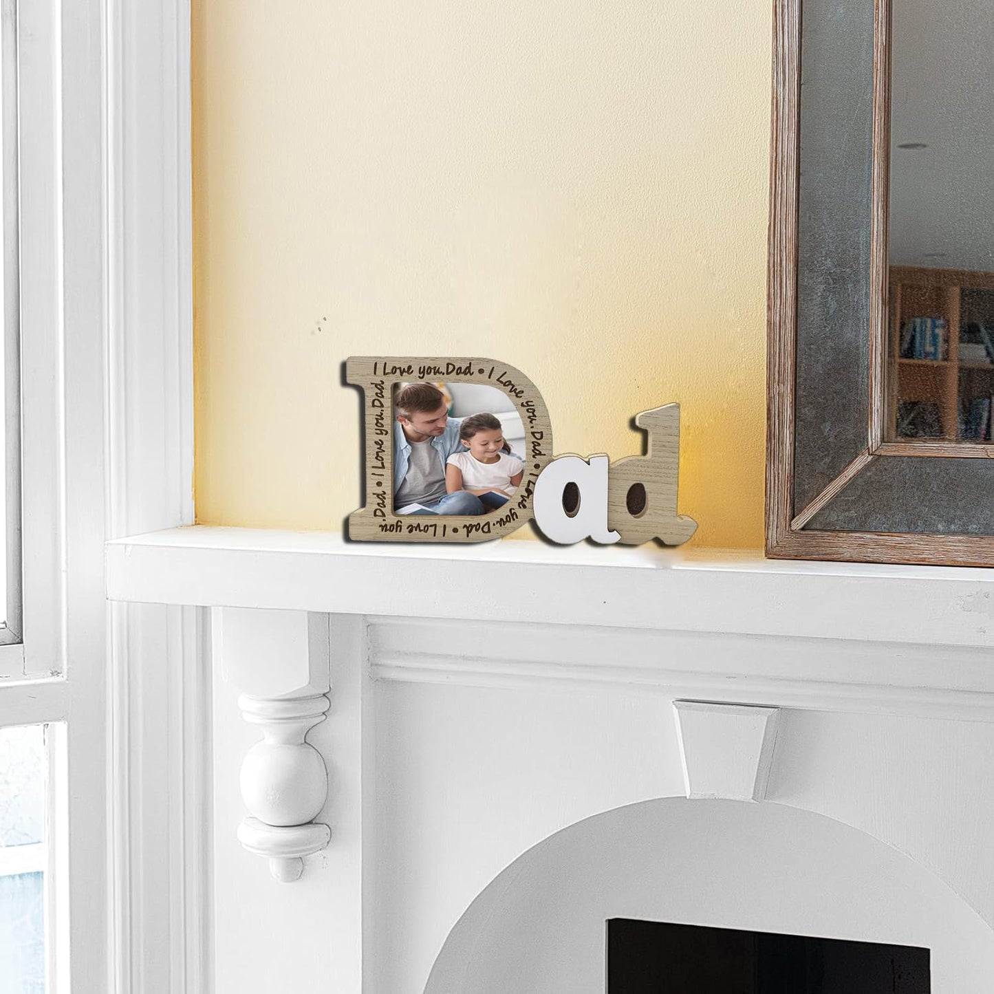 - KAKOLOPT Dad Picture Frames |  Personalised Photo Frames -