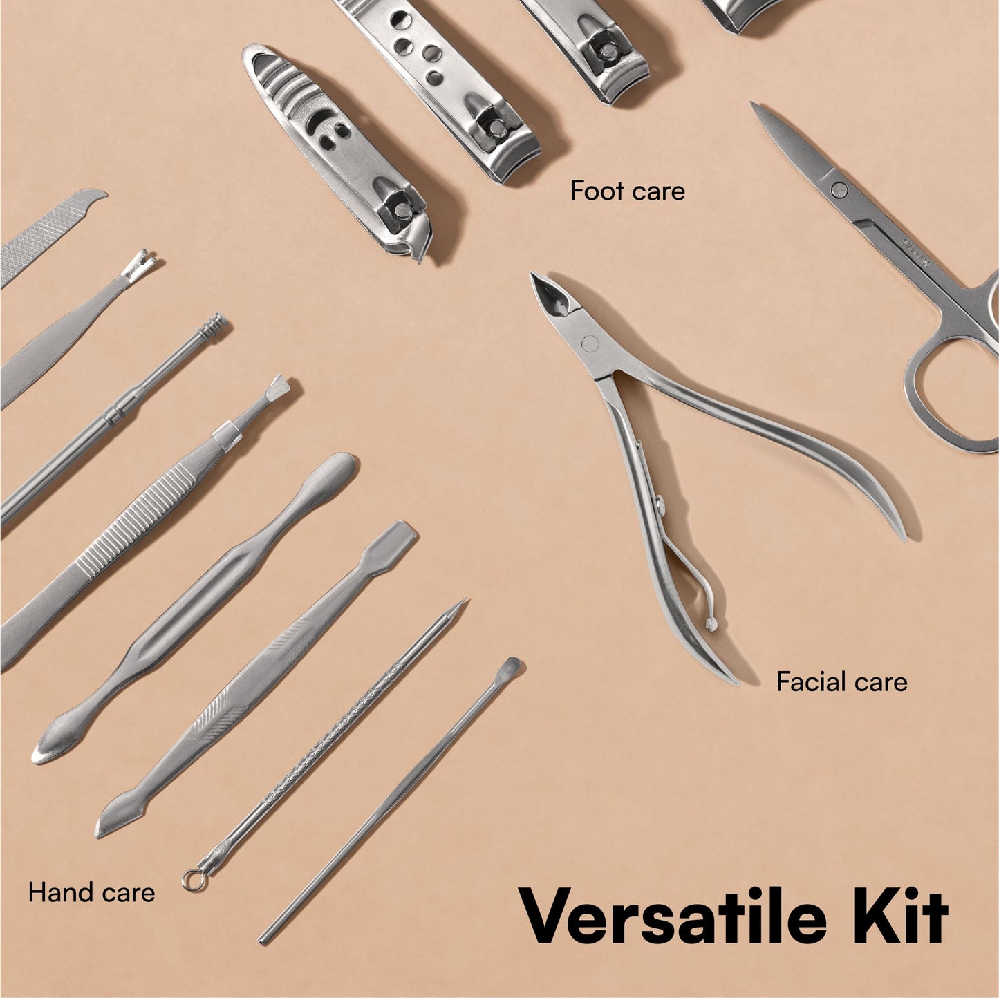 - H&S Manicure Set | Pedicure and Manicure Kit for Women & Men | 14 pcs -