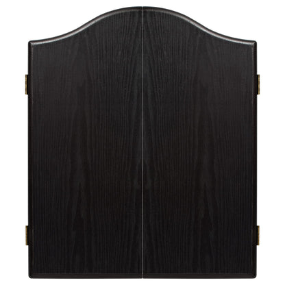 - WINMAU Professional Dart Set includes Diamond Plus Dartboard - Black Cabinet - 2 Sets of Darts - Official Oche Line