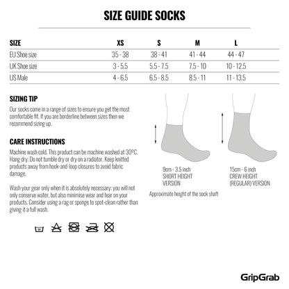 - GripGrab Lightweight SL Single & Multipack Performance Summer Cycling Socks -