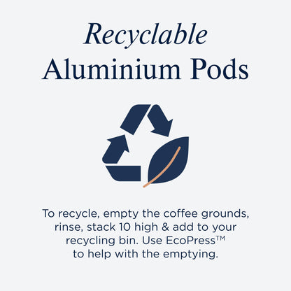 CafePod Coffee Pods Nespresso Compatible Half-Caff Brunch Blend 60 Aluminium Capsules