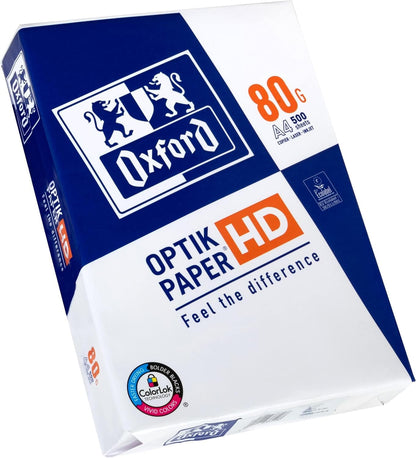 - OXFORD A4 Printer Paper | Premium Optik Paper |  1 Ream / 500 sheets -
