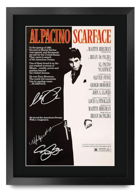 - HWC Trading A3 FR Scarface Movie Poster -