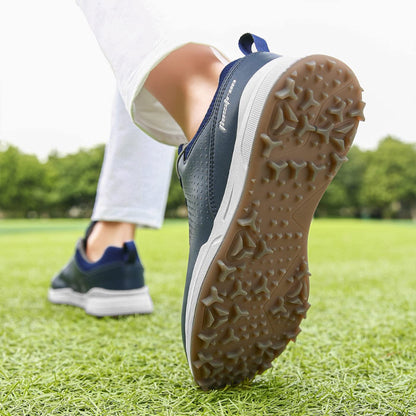 - SUMECH Golf Shoes | Spiked for Men|  Breathable Waterproof | Non-Slip -