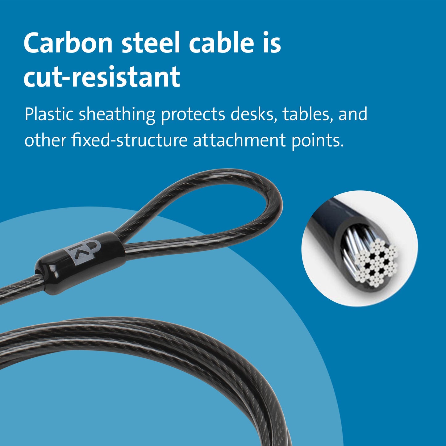 - Kensington N17 Combination Laptop Lock | Tough Lock Head & Carbon Steel Cut-Resistant Cable -