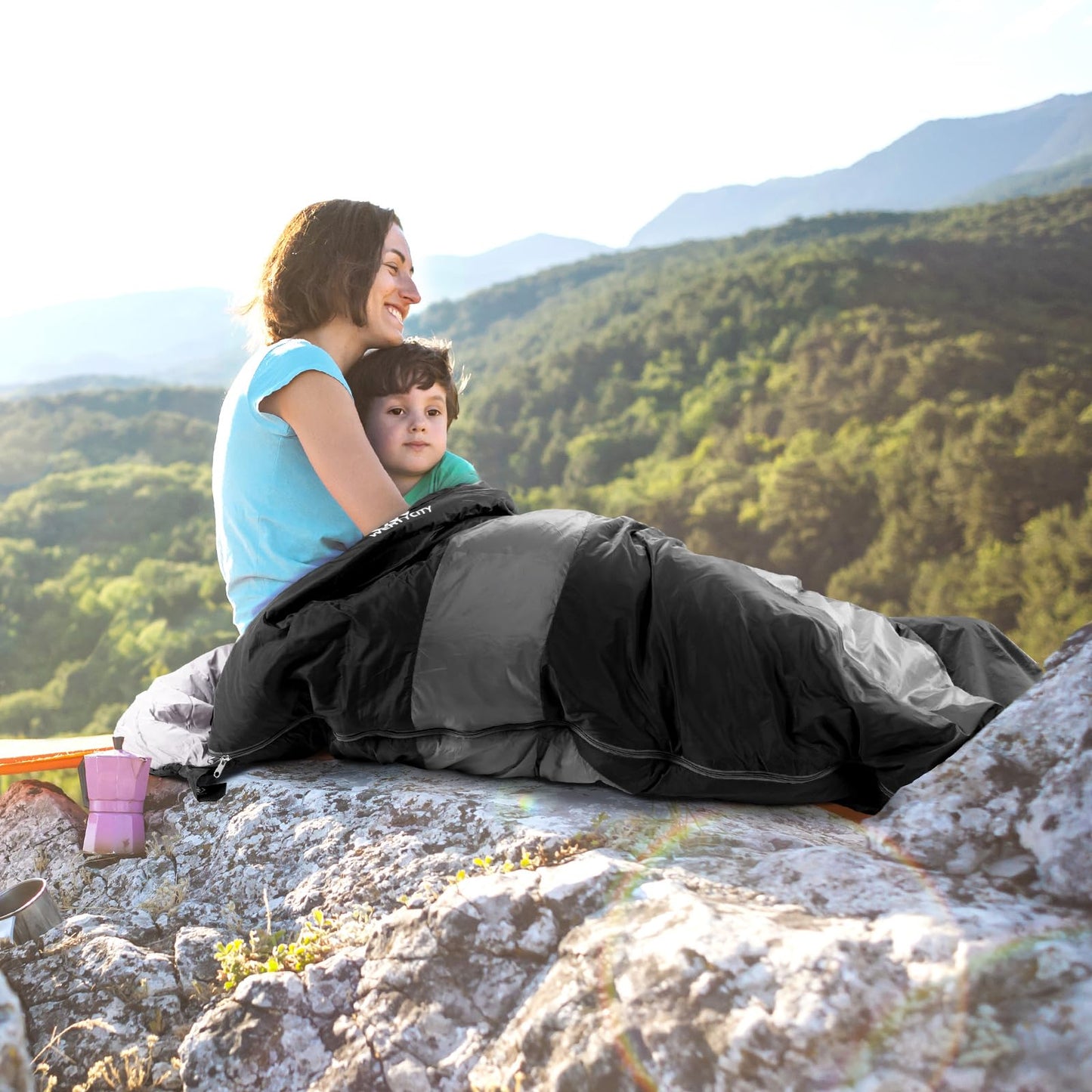 - Ultralight Warm Weather Sleeping Bag for Kids Girls Boys Adults -