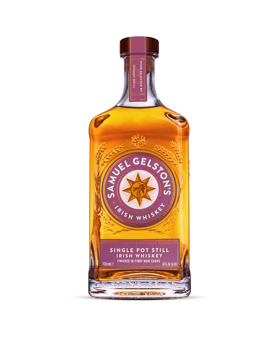 - Samuel Gelston's Single Pot Still Irish Whiskey Pinot Noir Finish | 70 cl -