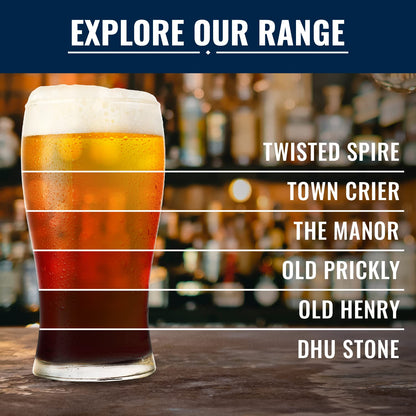 - Hobsons Premium Craft Beers Gift Set | Mixed Real Ale Taster Selection 6 x 500ml Bottle Pack -