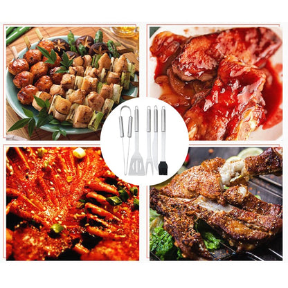 - Liujiami 5Pcs Professional BBQ Tools Set With Storage Bag -